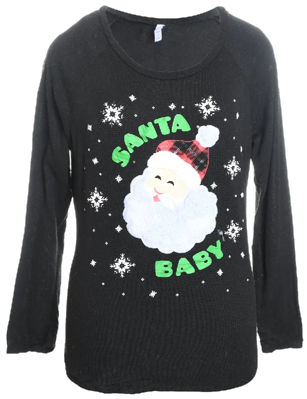 Exclusive Offer Santa Claus Christmas Jumper - S