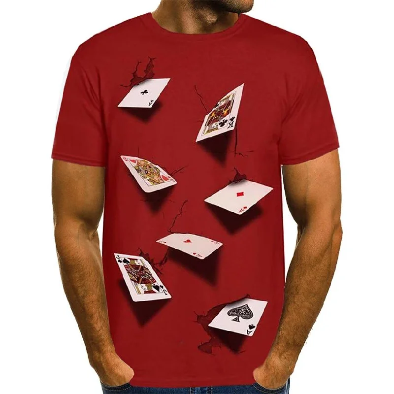 Special Offer Men's T-Shirt Graphic Simulation Short Sleeve Casual Tops
