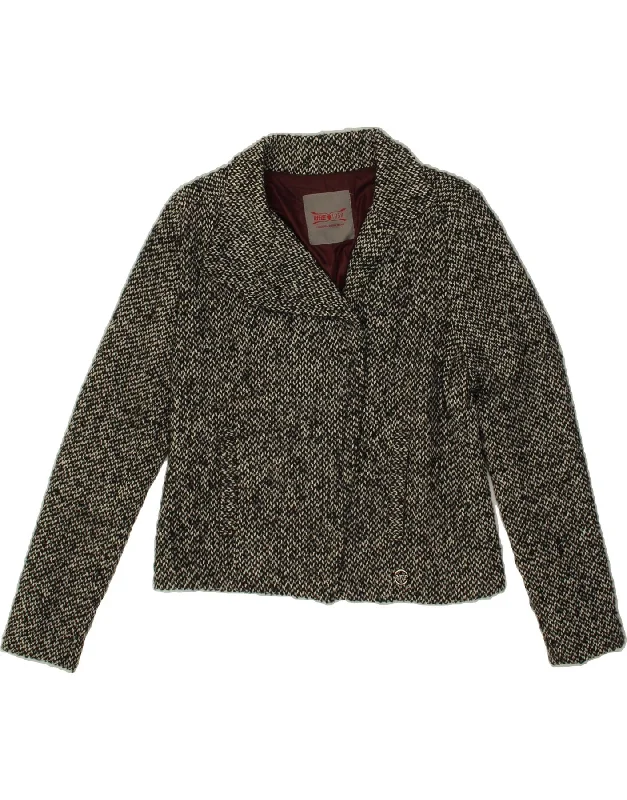 Great Bargain RIFLE Womens Short Overcoat UK 10 Small Grey