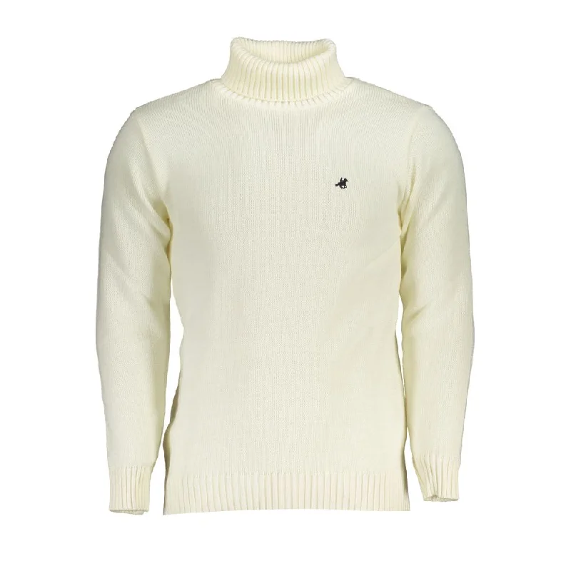 Stock Clearance U.S. Grand Polo Elegant Turtleneck Sweater with Embroide Men's Logo