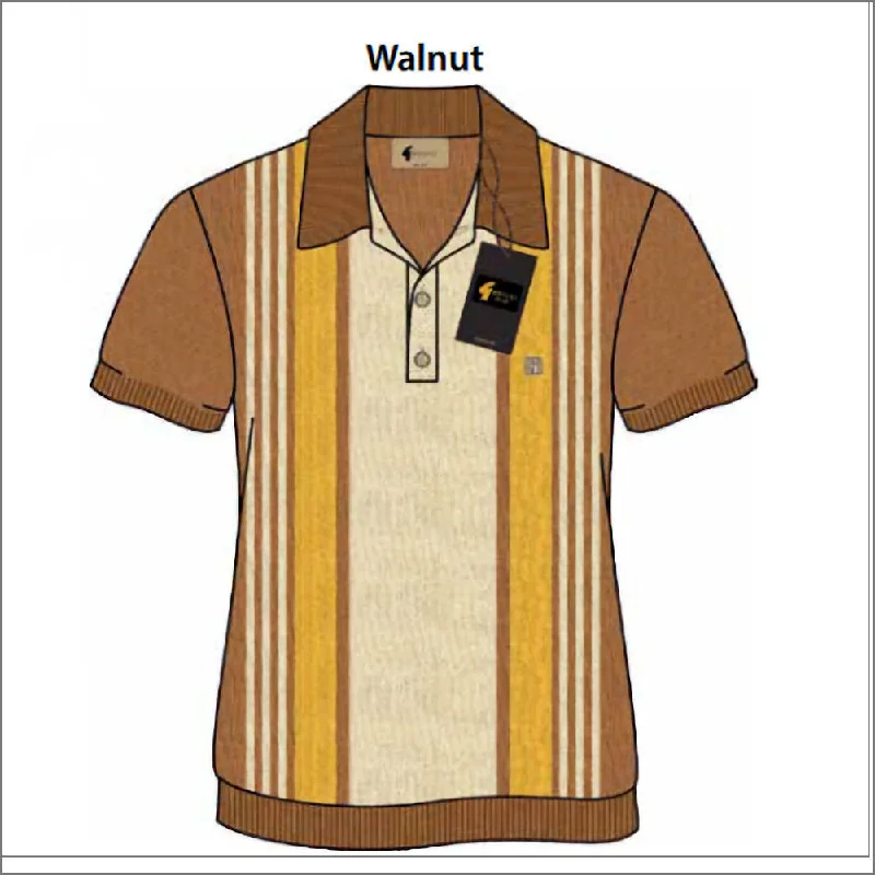 Instant Deal Gabicci Vintage Searle Walnut Polo Top^