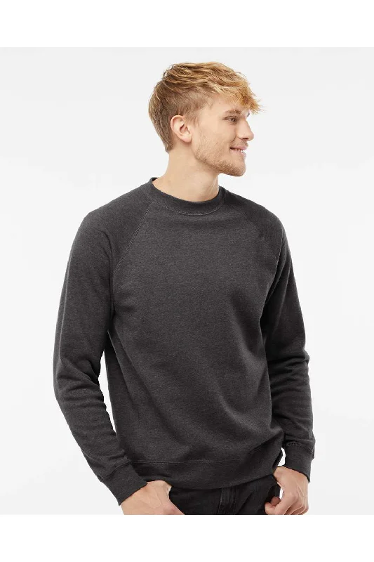 Savings Event Independent Trading Co. Mens Special Blend Crewneck Raglan Sweatshirt - Carbon Grey Savings Event Independent Trading Co. Mens Special Blend Crewneck Raglan Sweatshirt - Carbon Grey