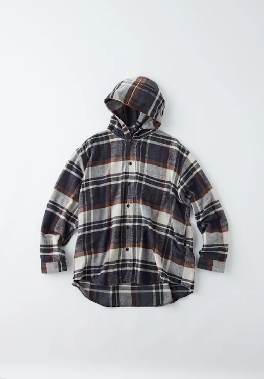 Savings Soar This Weekend COTTON NEL CHECK OVERSIZE PARKA 29139