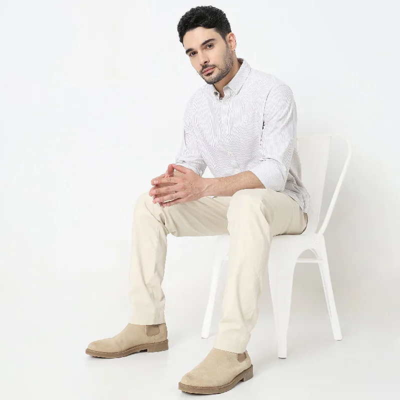 Low Price Regular Fit Striped Shirt