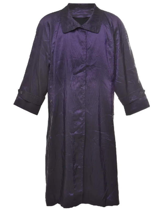 Weekend Discounts to Delight Single Breasted Trench Coat - L