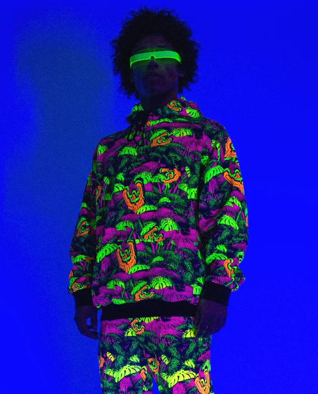 Weekend Deals That Amaze OVERSIZED HOODIE NEON JUNGLE