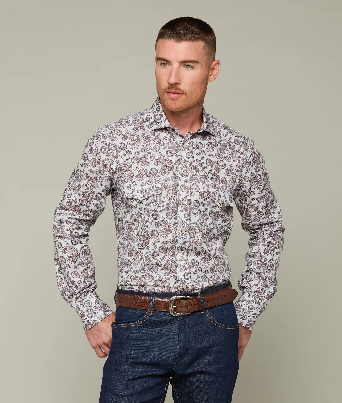 Weekend Offers You Can't Ignore Telluride :: Brown Floral Print