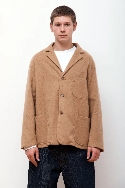 Weekend Savings Fiesta Relax Fit Like Cashmere Jacket (Unisex) Camel
