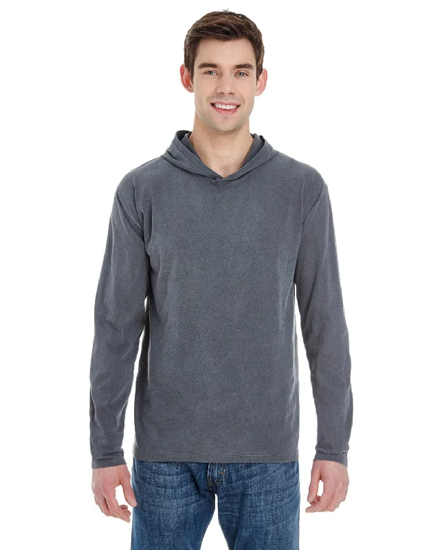 Weekend Specials to Relish Comfort Colors Heavyweight Long Sleeve Hooded T-Shirt | Chambray Weekend Specials to Relish Comfort Colors Heavyweight Long Sleeve Hooded T-Shirt | Chambray