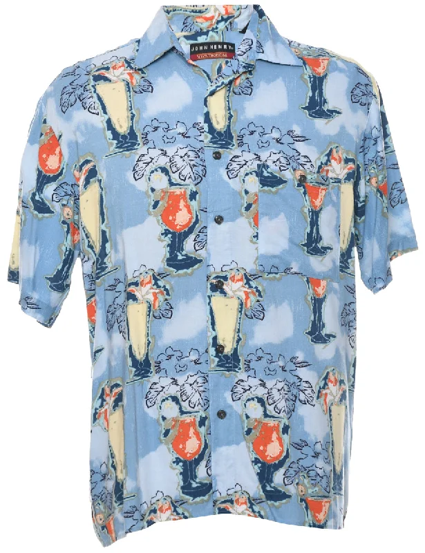 Weekend Specials to Delight Short Sleeve Hawaiian Shirt - S