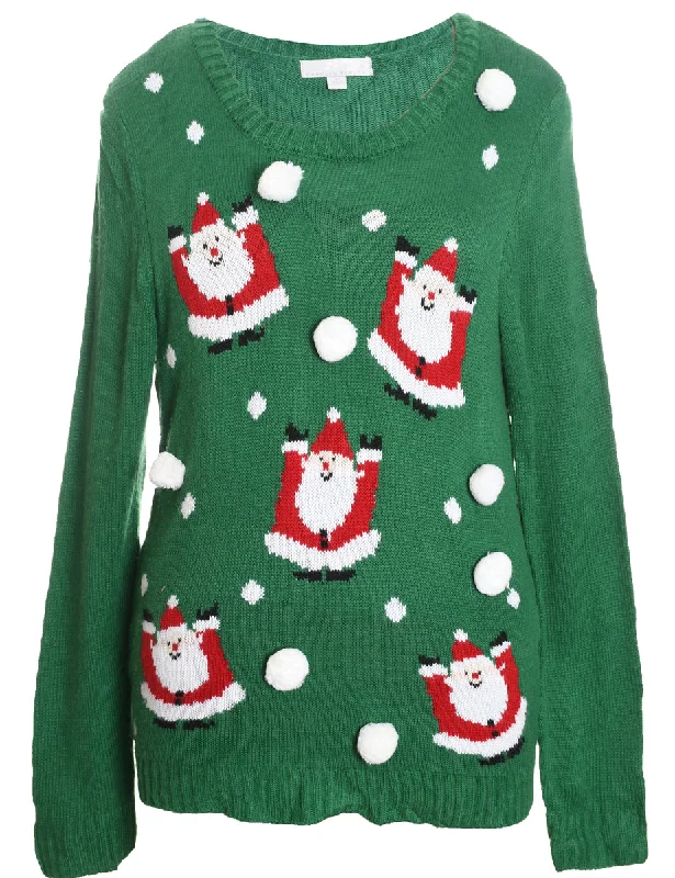 Online Exclusive Santa Claus Christmas Jumper - XL