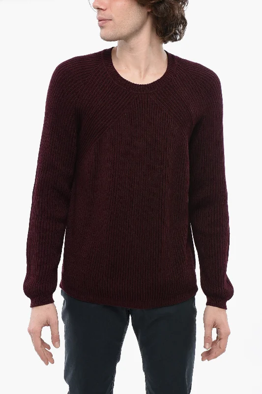 Weekend Savings Fiesta Corneliani Ribbed Crewneck Sweater