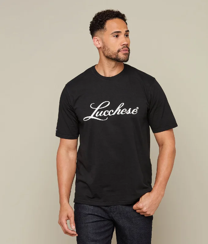 Flash Deal Lucchese Script Tee :: Black