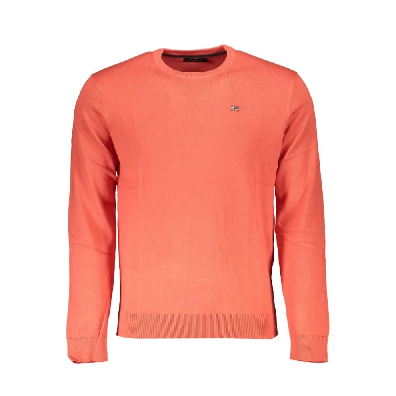 Pay Less Napapijri Chic  Crew Neck Cotton Men's Sweater