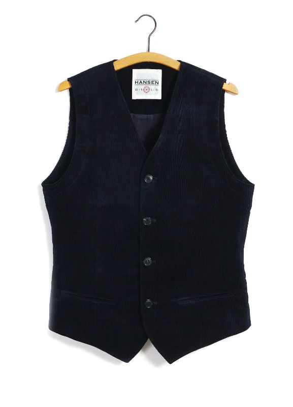 Weekend Offers That Shine DANIEL | Classic Waistcoat | Fluid Navy