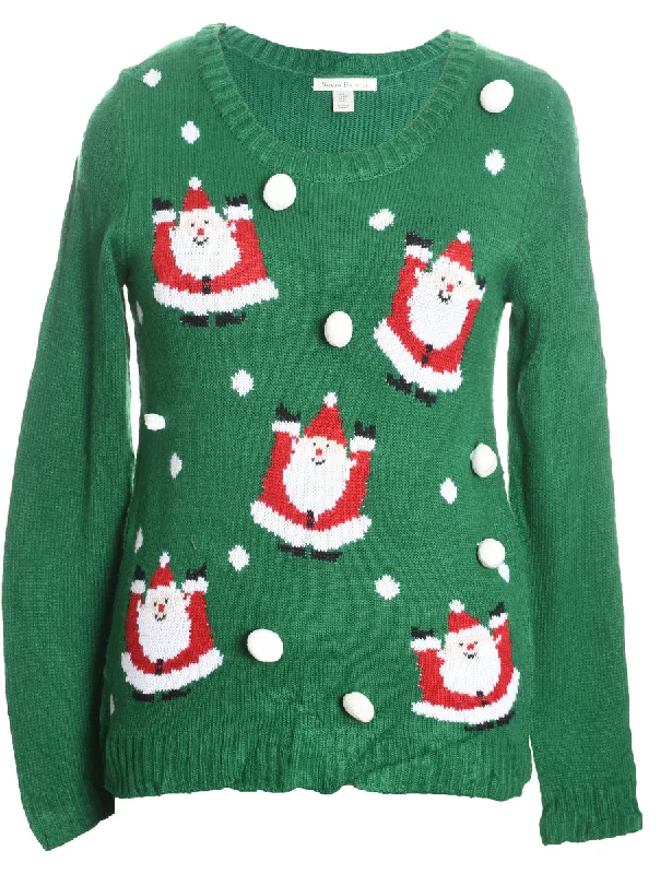 Lowest Price Santa Claus Christmas Jumper - S