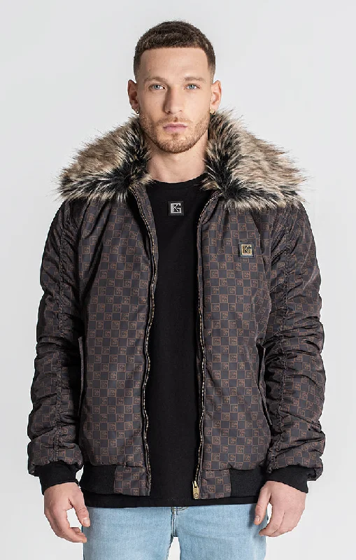 Weekend Deals You Can't Resist Brown Clone Bomber Jacket