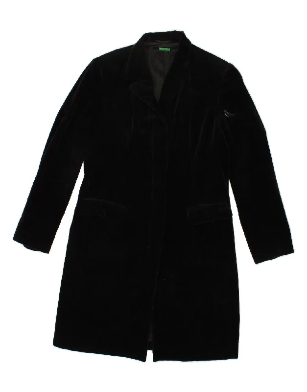 Weekend Deals That Amaze UNITED COLORS OF BENETTON Womens Overcoat IT 46 Large Black Cotton Weekend Deals That Amaze UNITED COLORS OF BENETTON Womens Overcoat IT 46 Large Black Cotton