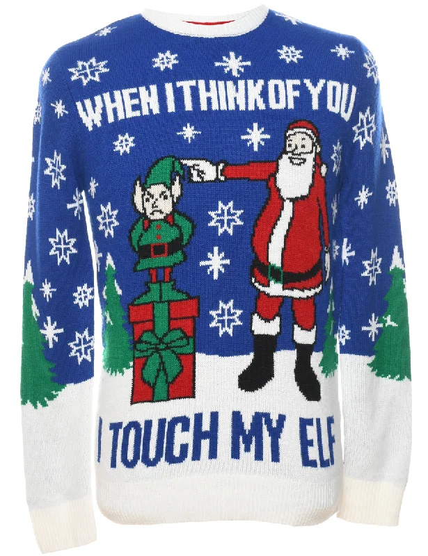 Flash Deal Santa Claus Christmas Jumper - S