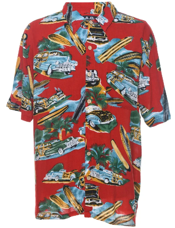 Weekend Offers That Dazzle Short Sleeve Hawaiian Shirt - XL