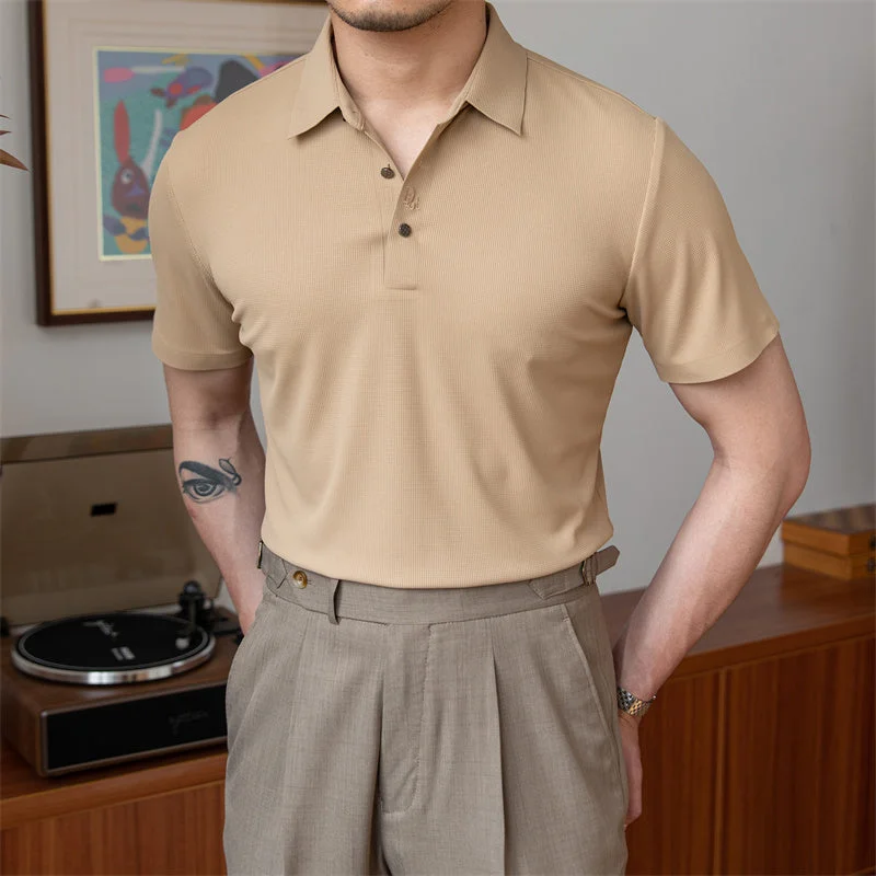 Weekend Specials You Can't Miss Draped Non-Iron Silky Polo
