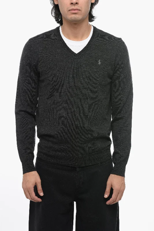 Weekend Offers That Dazzle Polo Ralph Lauren V-Neck Wool Sweater