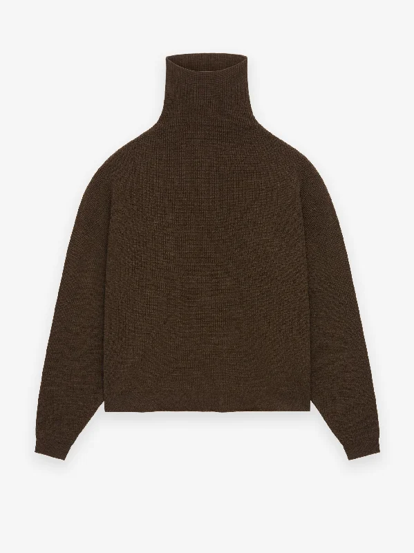Make Your Weekend Count with Savings Waffle Turtleneck