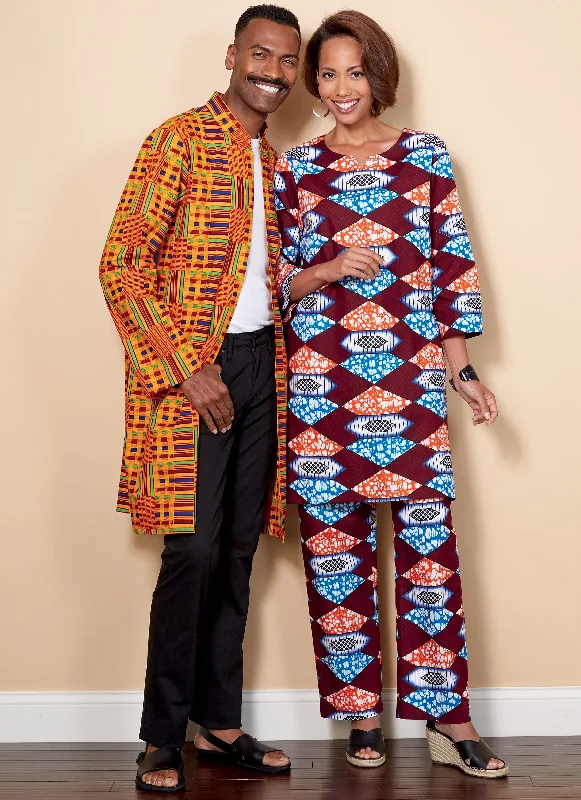 Sale Event Butterick Unisex Coat, Tunic, Trousers B6534