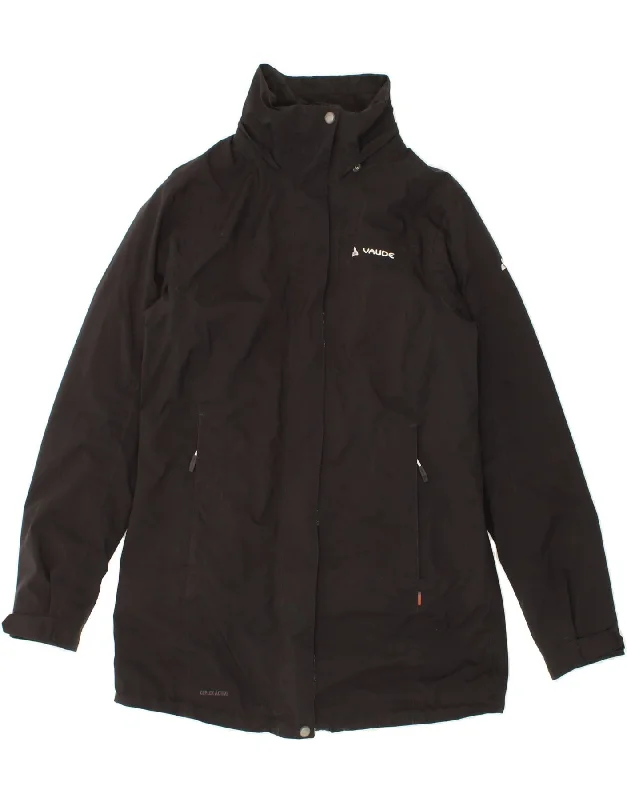 Weekend Bargains Just for You VAUDE Womens Windbreaker Coat UK 14 Medium Black Polyester Weekend Bargains Just for You VAUDE Womens Windbreaker Coat UK 14 Medium Black Polyester