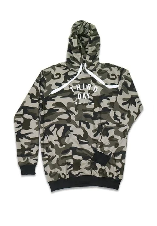Great Bargain Third Day MO137F hoodies td simple camo br-gr