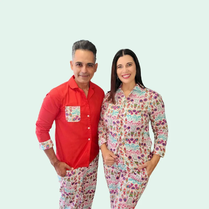 Quick Sale Sirena Patterns Unisex James Pyjamas