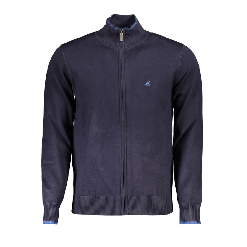 Mega Sale U.S. Grand Polo Classic  Zip Cardigan with Contrast Men's Details