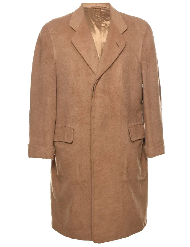 Weekend Offers That Dazzle Single Breasted Wool Coat - L