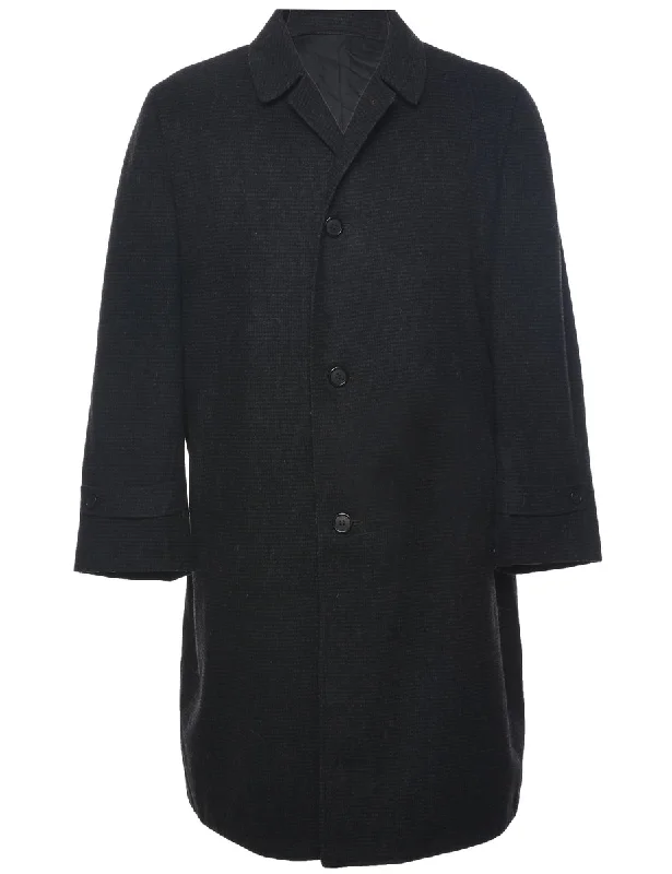 Crazy Savings Single Breasted Wool Coat - M