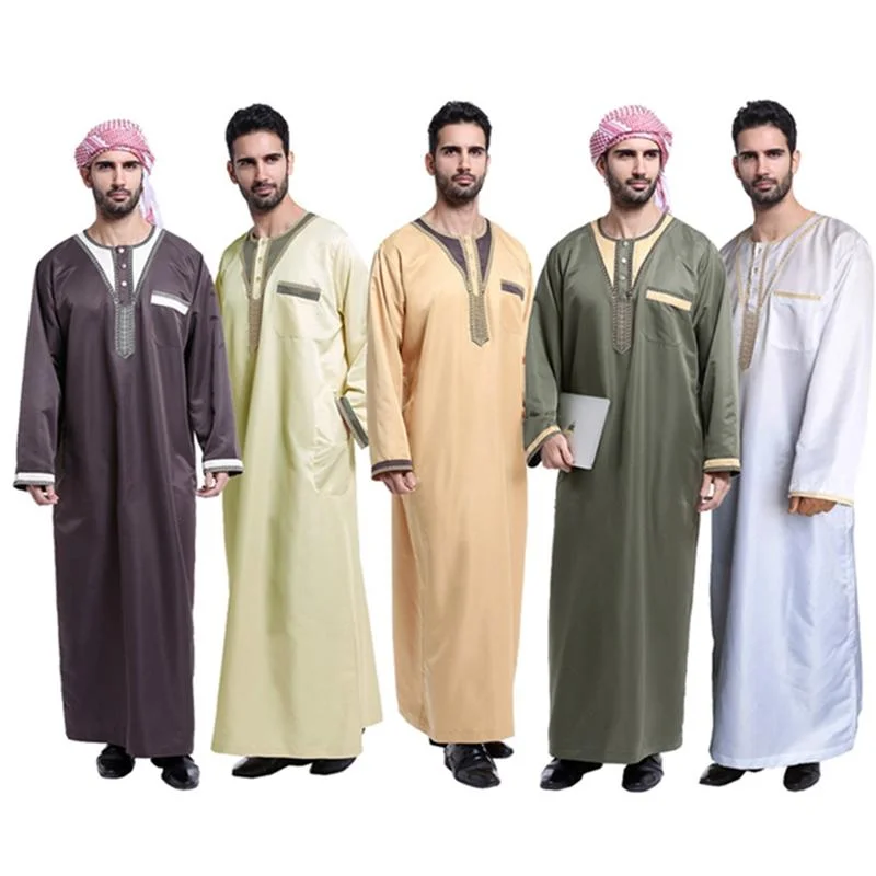 Special Offer Muslim Clothing Islamic Arabic Men Thobe