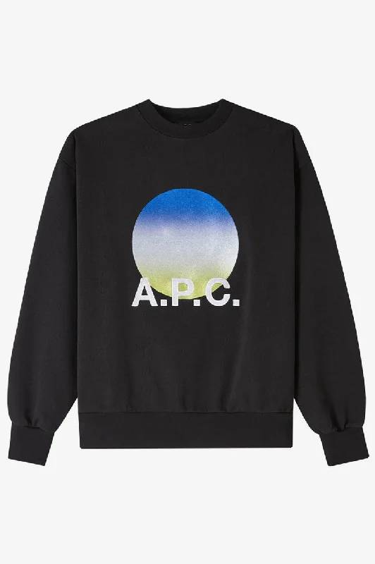 Weekend Specials to Grab A.P.C M Sweat Sunset - Black