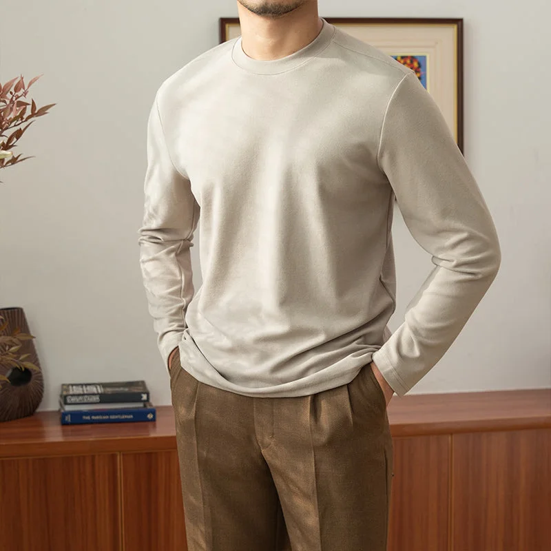 Weekend Specials to Relish Everyday Cotton Blend Long Sleeve T-Shirt