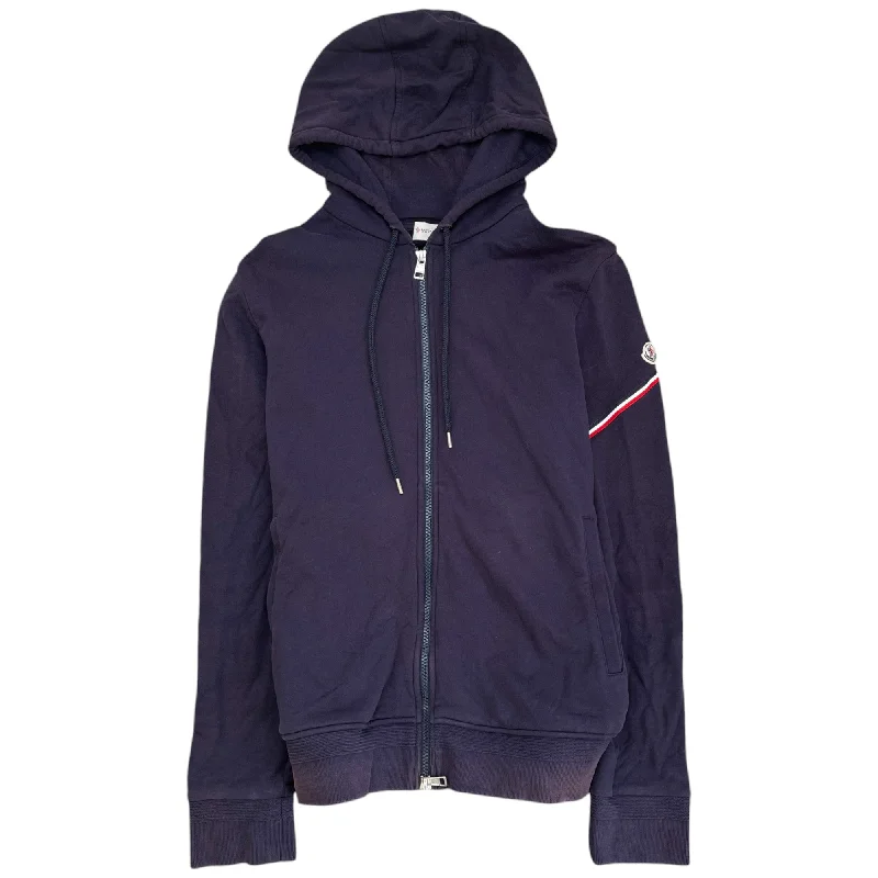 Overstock Clearance Men's Logo Hoodie Navy Size XL