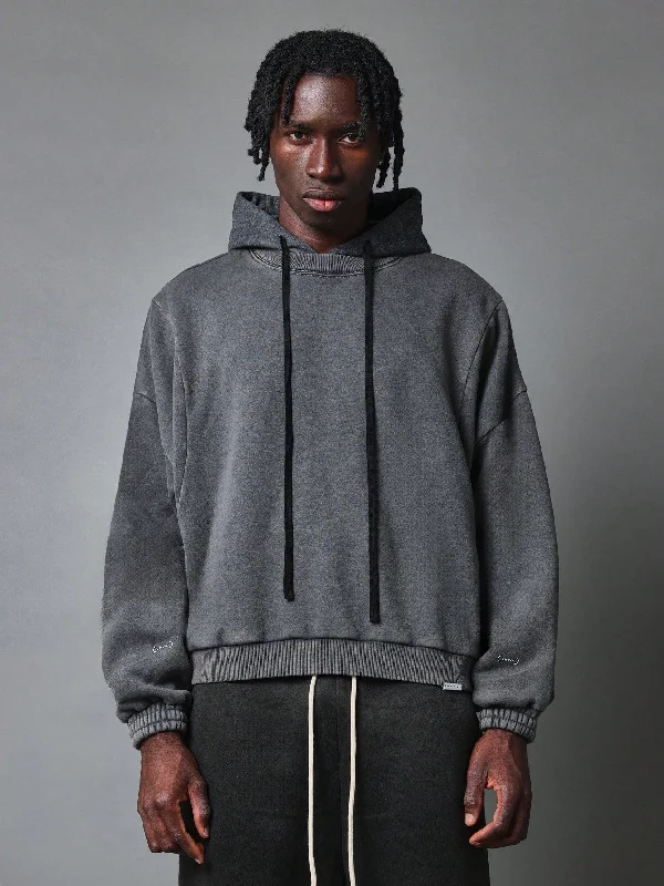 Weekend Bargains Await You Regular Fit Overhead Washed Hoodie