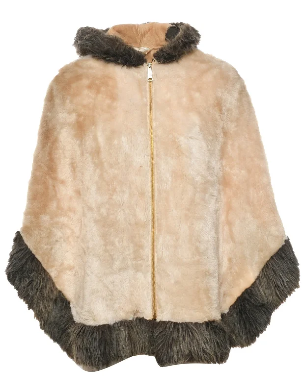 Discount Mania Sears Faux Fur Cape - S