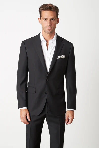 Weekend Discounts to Enjoy M.J. Bale - Guyra Suit Jacket - Black