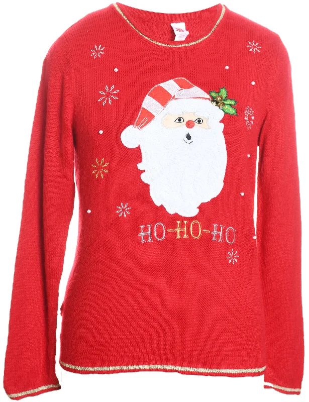 Top Pick Santa Claus Christmas Jumper - M