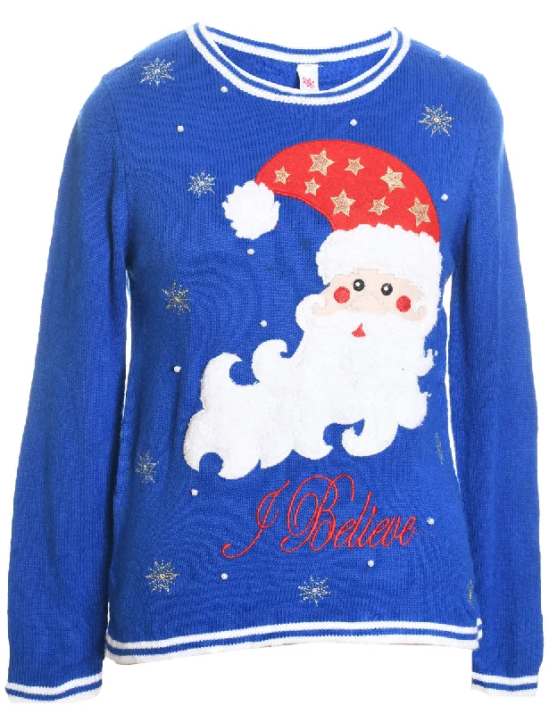 Big Deal Santa Claus Christmas Jumper - S