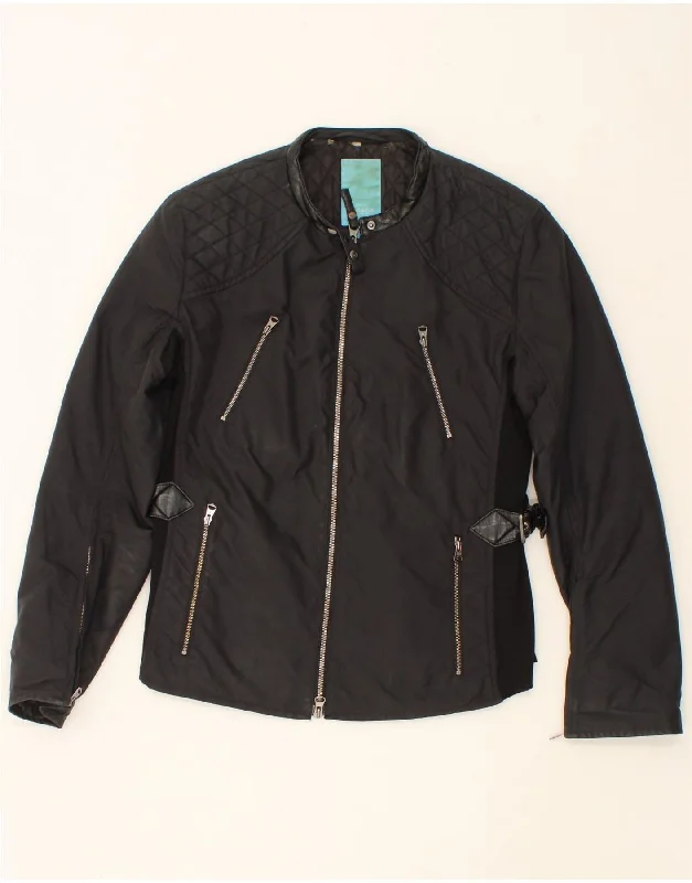 Time-Sensitive ESCADA Womens Utility Jacket IT 40 Small Black