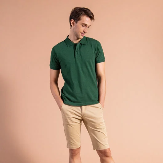 Weekend Discounts to Indulge In Cypress Cool Green Cotton Polo T-Shirt