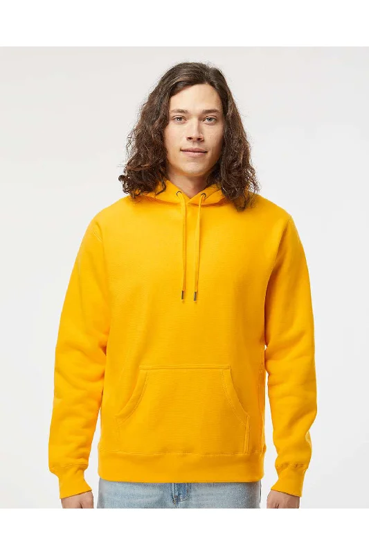 Flash Deal Independent Trading Co. Mens Legend Hooded Sweatshirt Hoodie w/ Pouch Pocket - Gold - Closeout Flash Deal Independent Trading Co. Mens Legend Hooded Sweatshirt Hoodie w/ Pouch Pocket - Gold - Closeout