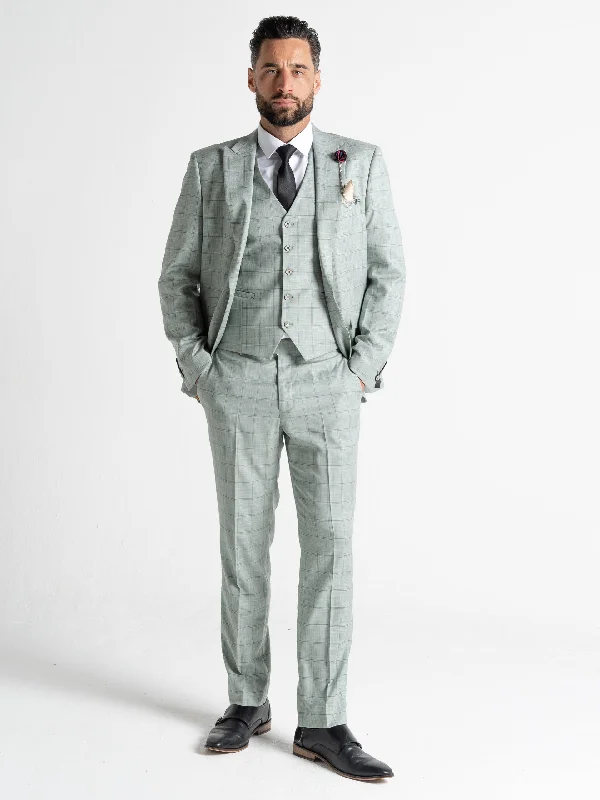 Value Pack OXFORD LIME GREEN WITH BLUE CHECK DETAILING