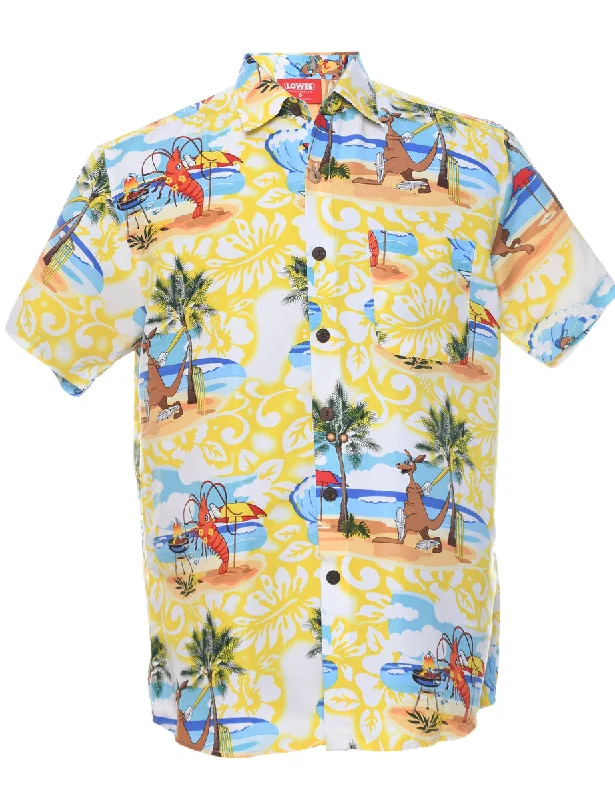 Weekend Savings Bonanza Short Sleeve Hawaiian Shirt - S