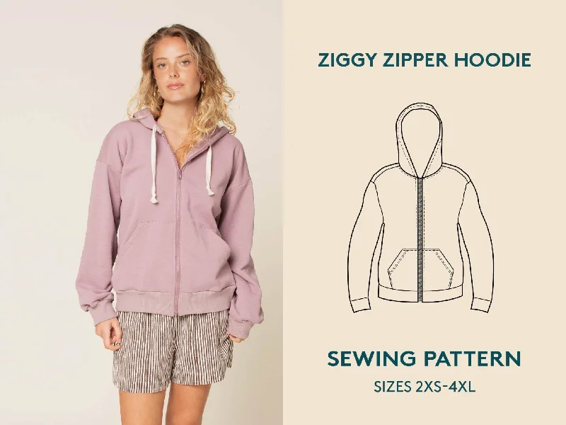 Weekend Discounts You Deserve Ziggy Zipper Hoodie Mens Paper Pattern - Wardrobe by Me Weekend Discounts You Deserve Ziggy Zipper Hoodie Mens Paper Pattern - Wardrobe by Me