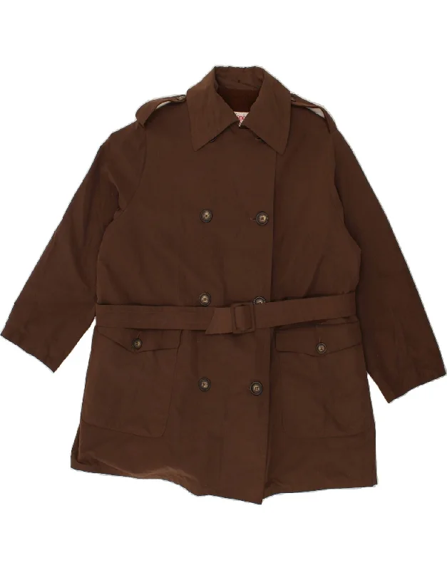 New Arrival LAURA BIAGIOTTI Womens Overcoat IT 42 Medium Brown